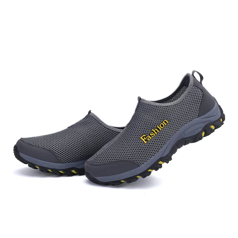 

Wholesale fashion style men sneakers mesh casual running sport shoes, Black/blue/red