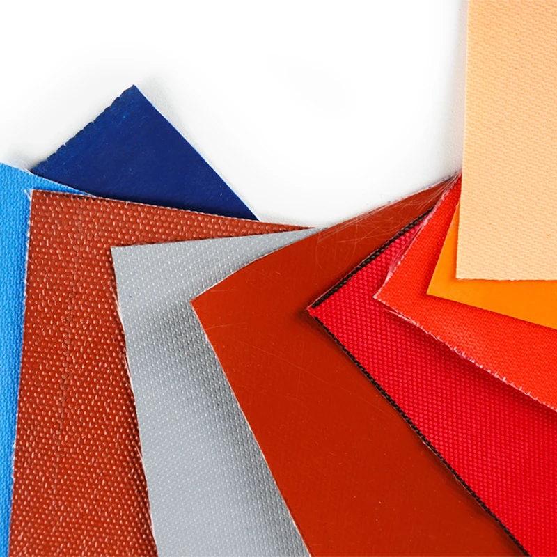 
colored fireproof waterproof fabric silicone coated fiberglass cloth  (60627024326)