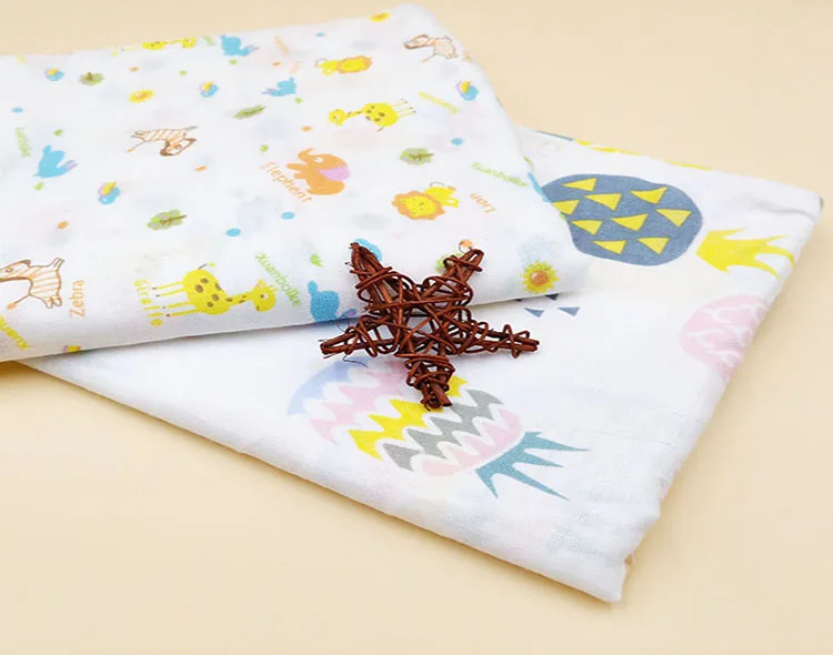 Manufacture Double Cotton Gauze Fabric For Baby Diapers Swaddle Buy