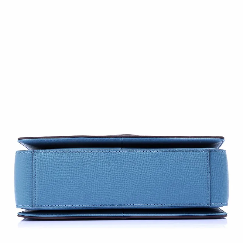 CC2056A-High end hot sale branded design faux saffiano PU leather functional shoulder bag