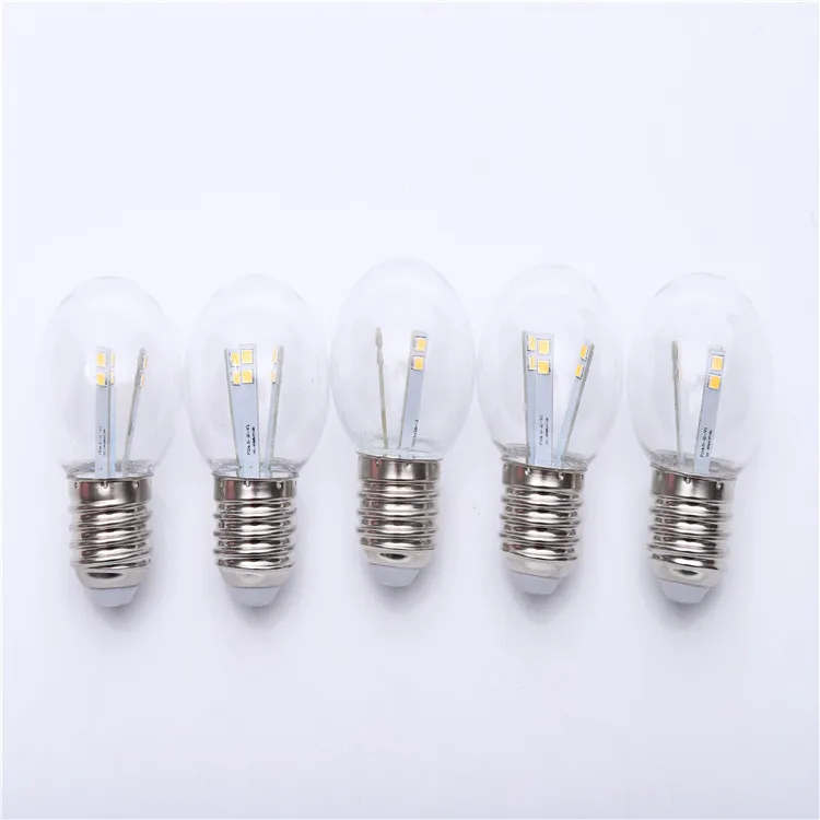 Factory Direct Low Price Decoration Christmas Shock-Proof Outdoor Waterproof IP44 G45 SMD LED Bulb B22 230V