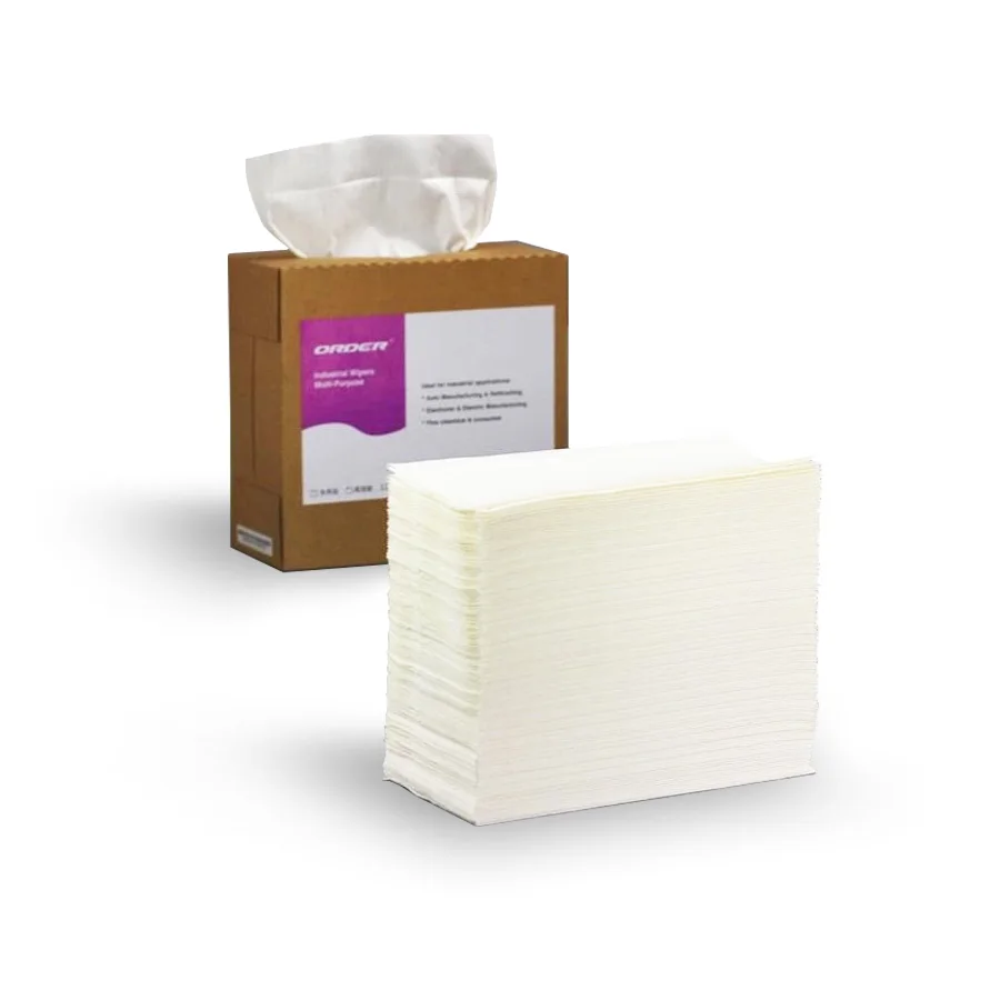 

Low lint release 110 gsm White Pop up High oil absorbent cleaning cloth, N/a