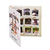 Custom printing paper shell wedding DVD CD booklet cover packaging box case