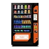 drink and combo and beverage food vending machine with microwave