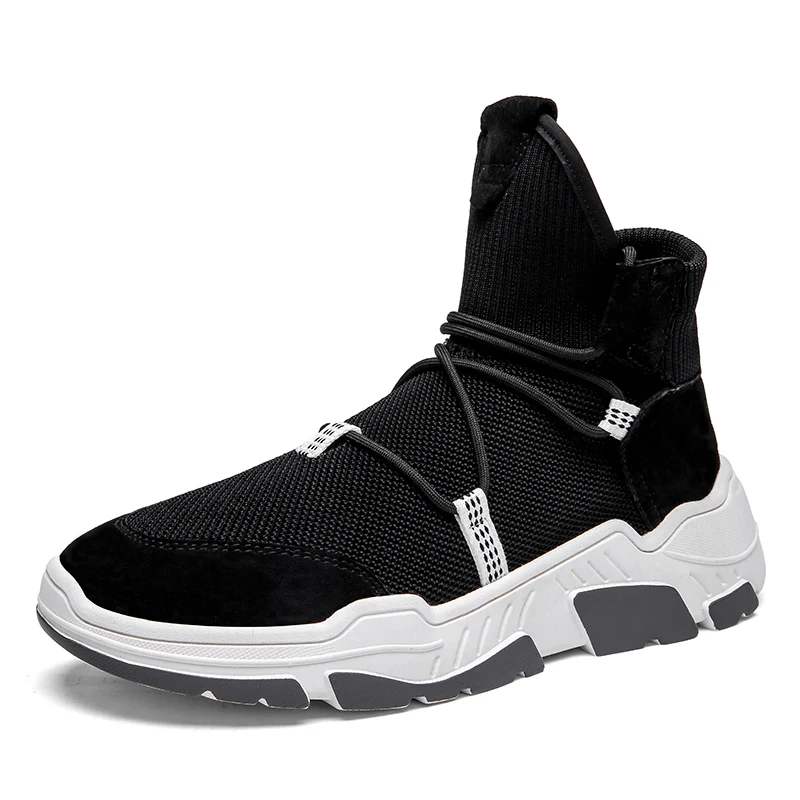 

New Custom manufacturers Logo China sneaker Men's Running High help Sports Casual Athletic Walking Sneaker Boots shoes homme, N/a