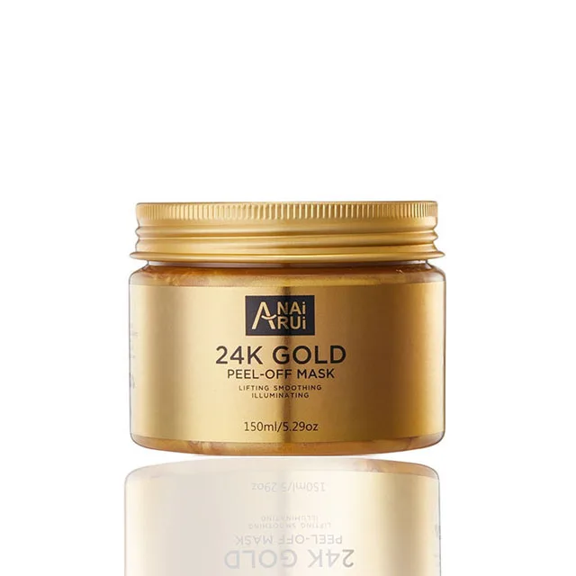 

Private Label 24k Gold Collagen Crystal Peel Off Facial Mask Deep Cleaning Peel Off Facial Gold Mask