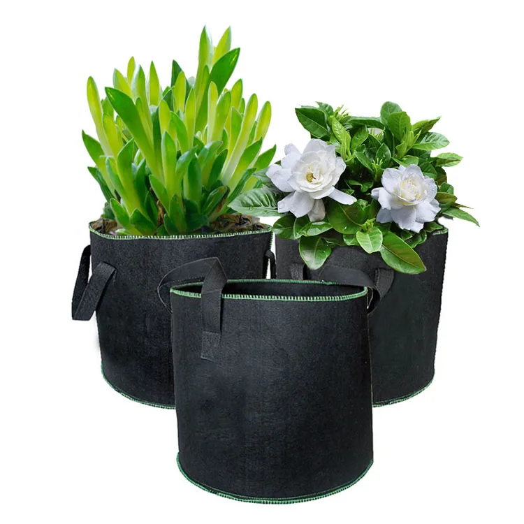 Garden Felt Grow Bags 5 Gallon Vegetable/flower/plant Grow Bags
