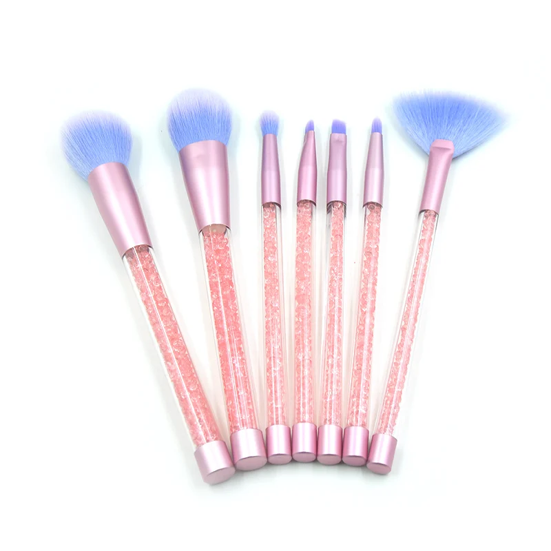 

Professional Plastic Handle Aluminum Synthetic Hair Beauty set brushes make up