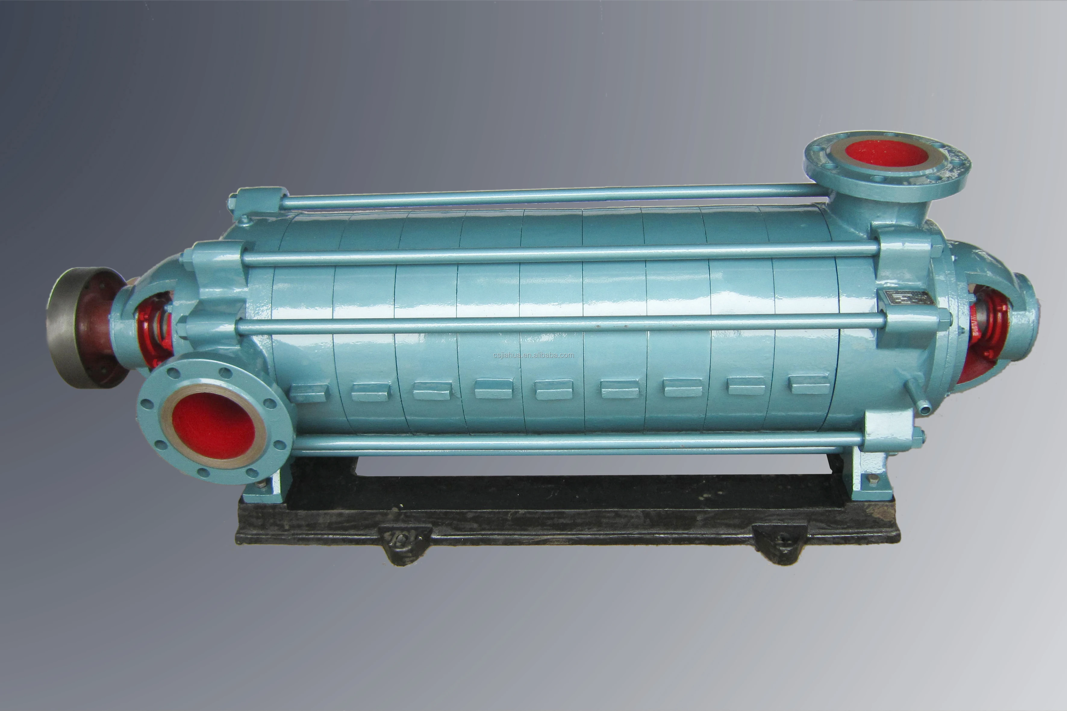 高压多级泵电机 pto 端吸 100 hp 6 英寸柴油发动机卧式离心泵用于