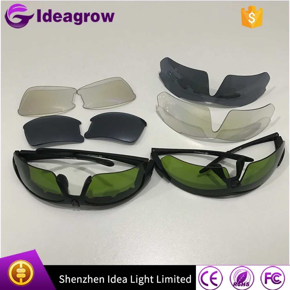 Led Grow Light Sun Glasses Industrial Safety Glasses Shatterproof Eye