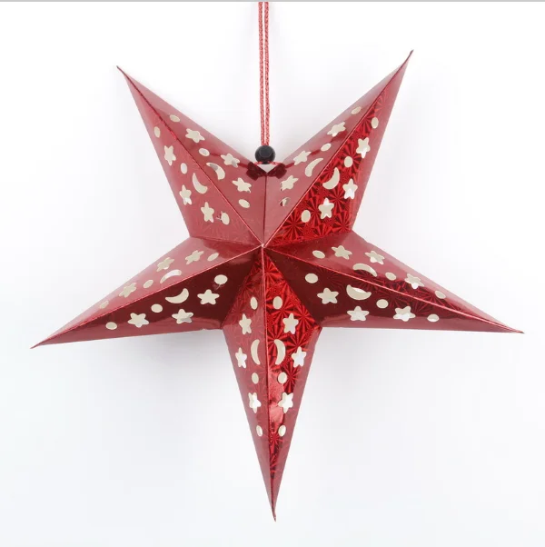 12inch 30cm Xmas Star Paper Lantern Lampshade Wedding Party Home