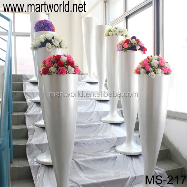 Silver Plastic Decorative Wedding Roman Pillars,Resin Pillars For
