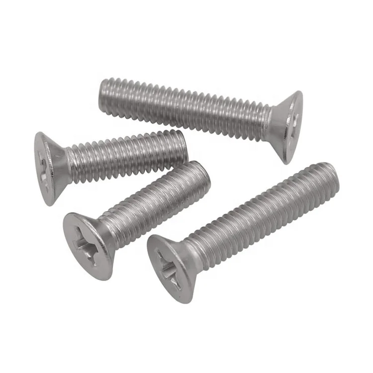 
Stainless Steel Cross Recessed Countersunk Head Screw DIN965 