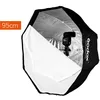GodoxPhoto Studio 95cm Octagon Umbrella Softbox Diffuser Reflector for Speedlite Flash Soft Box Photography Accesorios Light Box