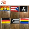 NX FLAG high quality custom football club big size hand flag fire retardant hand flag