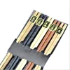 Top Fashion Japanese-style Wooden Chopsticks Set Gift Box Threaded Chopsticks High-grade Wooden Chopsticks Carving