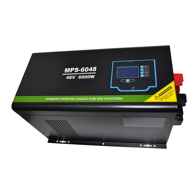 Single Phase Pure Sine Wave 6kva Solar Inverter With Mppt Controller