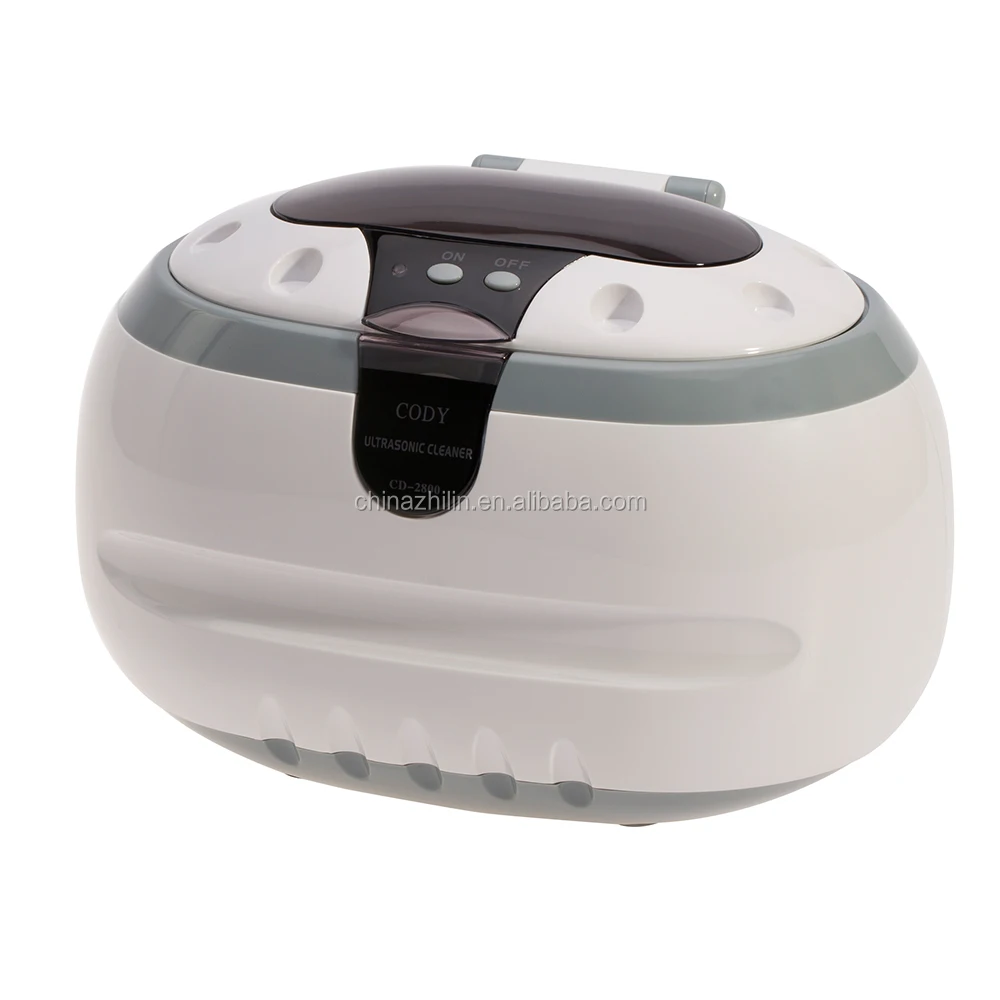CD-2800 BEST 600ml Ultrasonic Cleaner Bath Timer for Jewelry Brush Glasses
