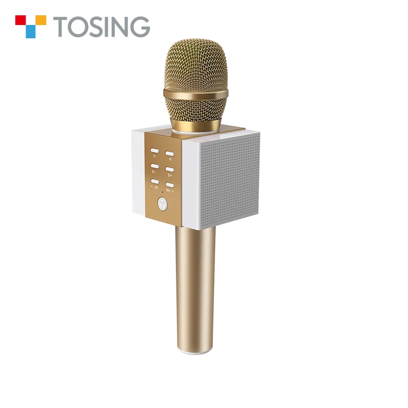 

Factory Sell Smart Phone Karaoke Machine Wireless Microphone and Speaker Singing Machine Tosing008, Gray;silver;rose gold