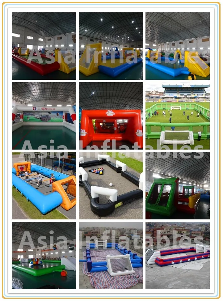 Customized Inflatable Bubble Soccer Field,Inflatable Soap Soccer