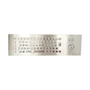 Original IP65 Mechanical Stainless Steel Keyboard with trackball