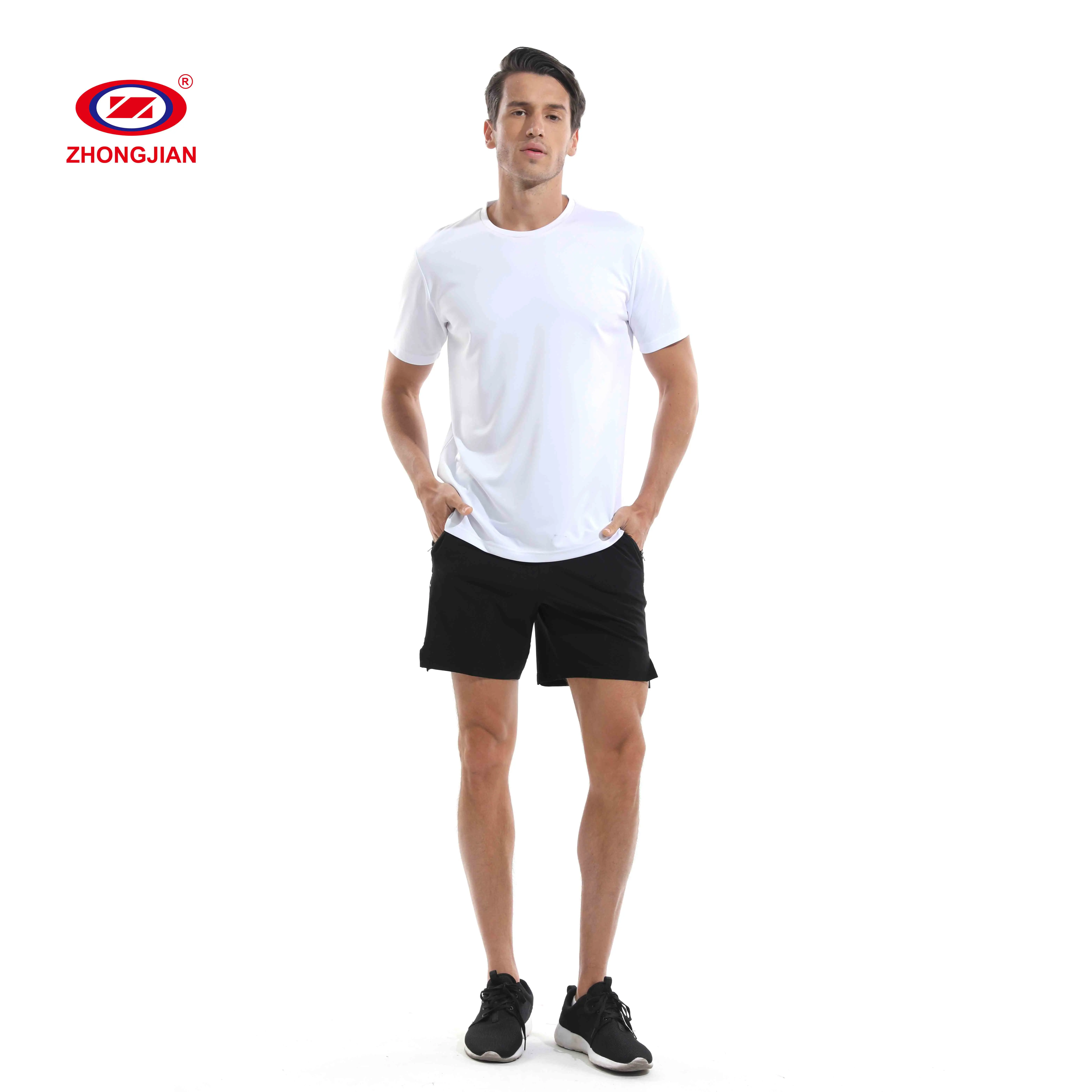 

casual mens shirts white quick dry running fitness compressed shirt, White,yellow,red,pink,black,orange,green,rose red,gray,blue,sky blue