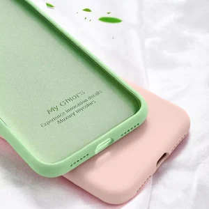 Liquid Silicone Phone Case iPhone XI XI Max