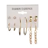 Fashion set big loop earrings for set wholesale N80526