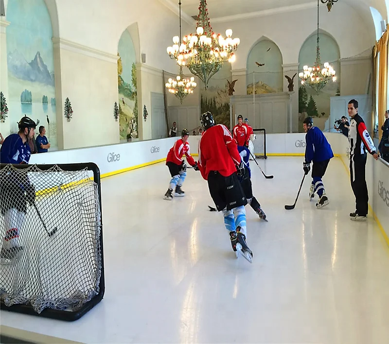 Uhmwpe Synthetic Ice Rink Board Plastic Hockey Ice Panel Material Pe