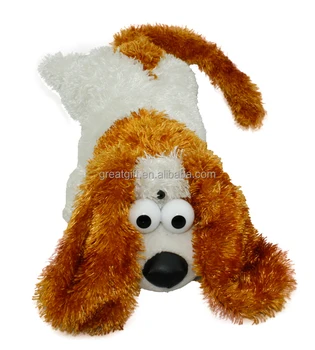 laughing dog stuffed animal