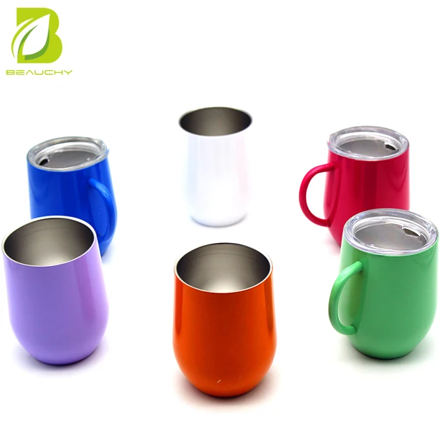 

Chinese suppliers 9 oz stainless steel mug to customize with lid coffee mug wholesale, Customized color;blue;white;red;purple;orange;green