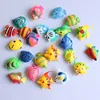aquarium tank mini plastic fish shaped pet toys