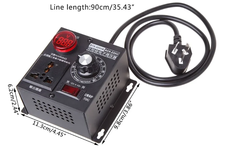 Speed Controller, 4000W, AC220V, 0-220V - detail 8