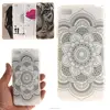 for Lenovo S90 Case cover Cute White round flower Smooth surface Soft Silicone Mobile Phone Coque for S850 Vibe X3 Lite Fundas