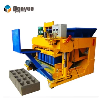 Cement Block Press/concrete Block Manufacturing Process/project Brick