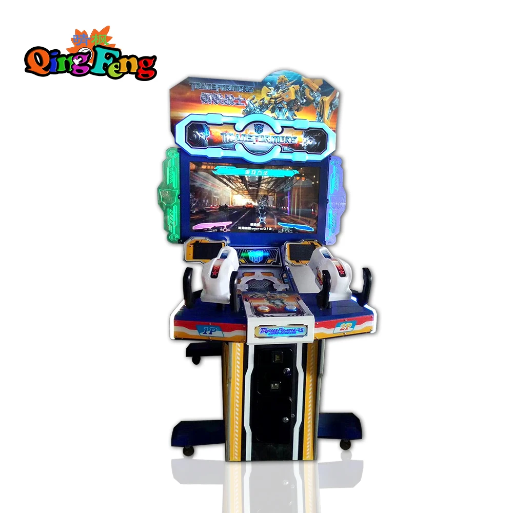 Qingfeng 2017 carton fair 42 inch coin operated electronic classic shooting arcade games for sale