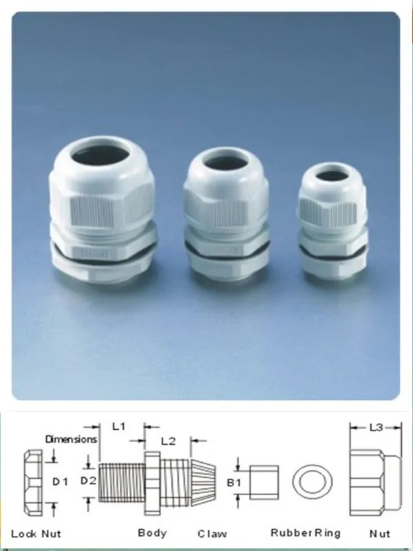 Types Of Cable Gland Cable Gland Ip67 Pg Cable Gland Size Buy Cable