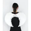 Wholesale white angel costume larger feather angle wings carnival fancy dress accessory