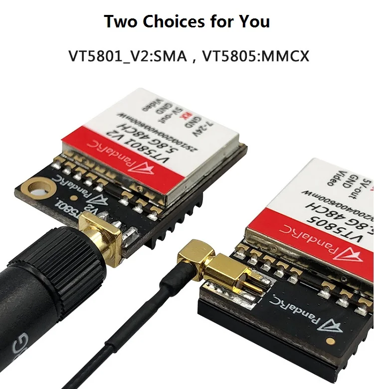 Pandarc Rc Drone Parts Mini Control Board Vt5805 Mmcx 5 8ghz 48ch Wireless Vtx Fpv Transmitter Receiver Buy Fpv Transmitter Receiver Rc Drone Parts Fpv Transmitter Product On Alibaba 