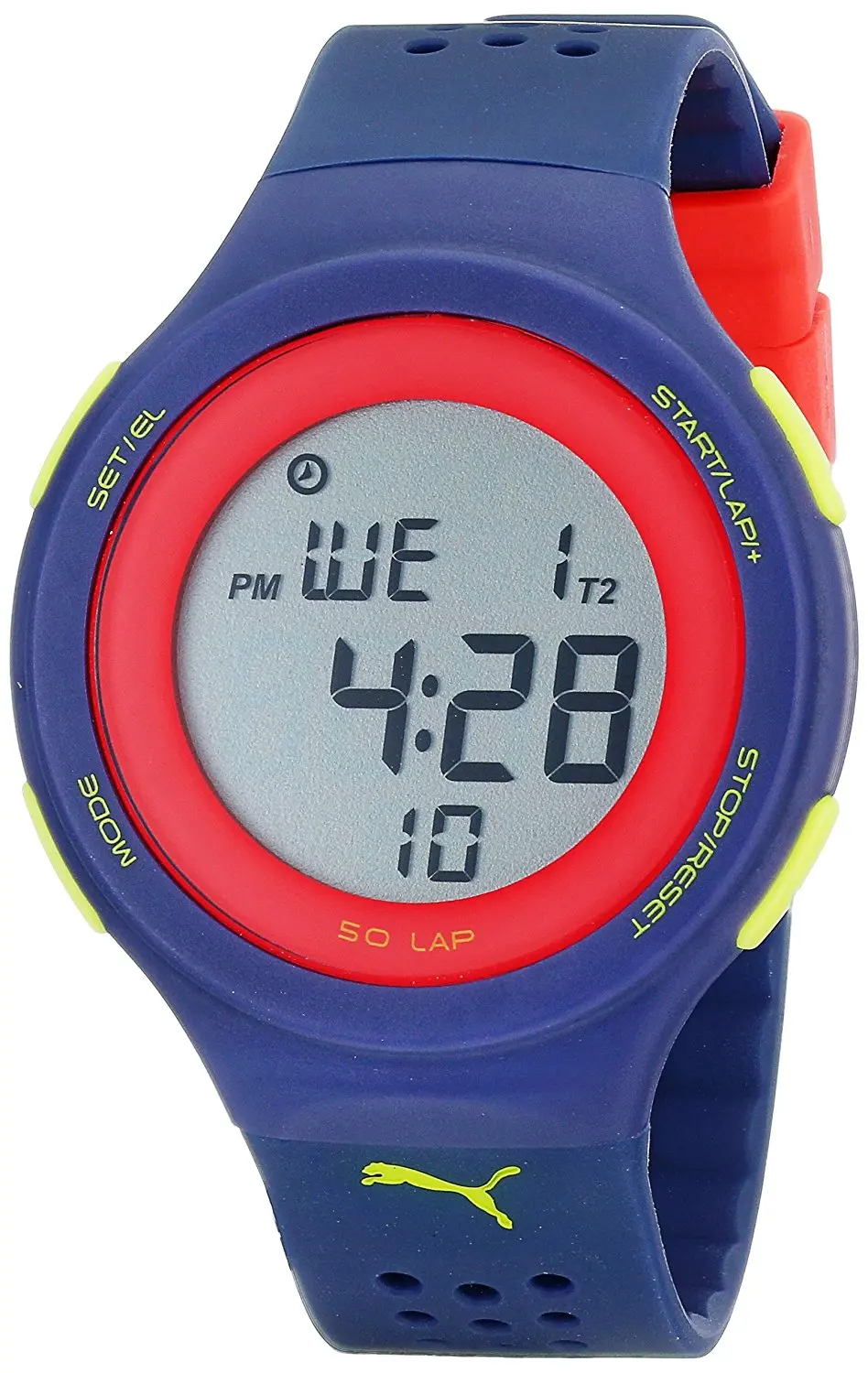 puma mens digital watch