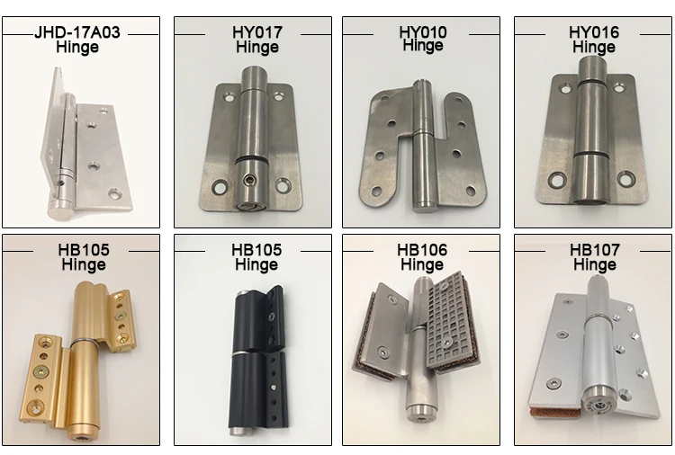 Hydraulic Door Closer Hinge With Soft Close Aluminum Automatically