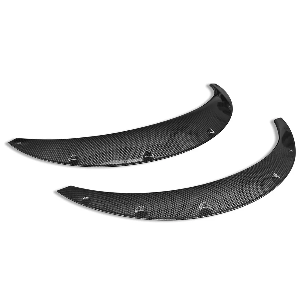 Carbon Fiber Racing Front&rear Car Wheel Fender Flares Eyebrow