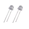 straw hat 4.8mm led red 640nm 660nm high bright light emitting diode
