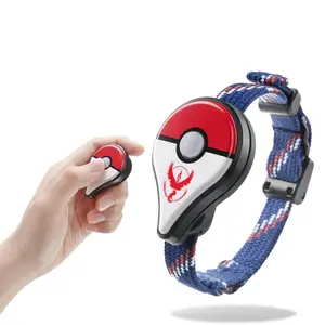 Free Shipping Auto Catch Bluetooth Wristband Bracelet Watch Game Accessories for Pokemon Go Plus Smart Wristband New