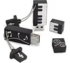 Cheap Fashion Elegant Piano 2Gb 32Gb Pvc Usb Flash Pen Drive Cartoon Memory Stick Thumb Pendrive Usb2.0 Disk 1Gb 4Gb 8Gb 16Gb