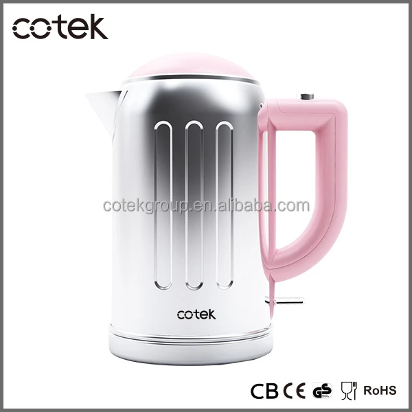 High Quality 1.5l Stainless Steel Electrical Water Kettle/lovely Pink
