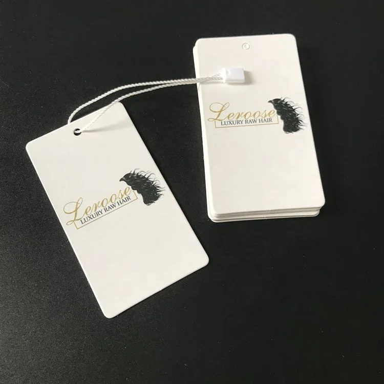 

Wholesale personalized Paper Swing Garment Hang Tags For clothing