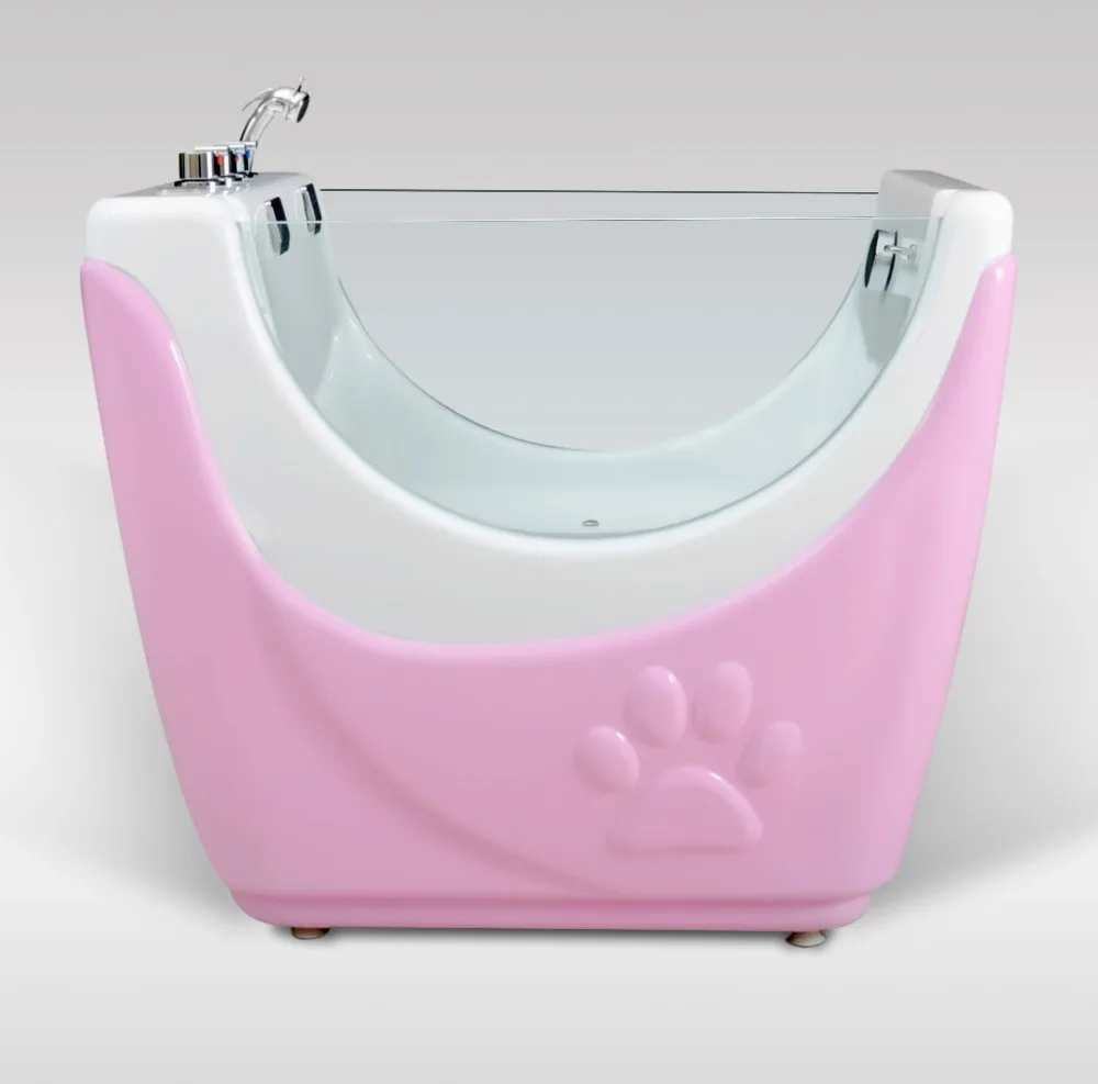 

pet bathing machine dog bathtub small hot tubs for dog, Pink, white, yellow, orange