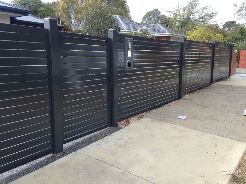 High Quality Aluminium Metal Slat Aluminum Boundary Wall Fence Buy Garden Aluminum Balcony