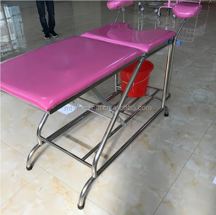 Hospital medical equipment obstetric examination and delivery bed